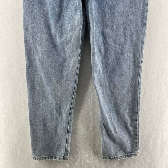 Bongo Jeans Women's Sz 29 Blue Mom Straight Leg High-Rise Pockets Regular Denim - Picture 9 of 12